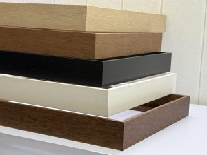 Custom Empty Wooden floating frames for Canvas paintings artwork and pictures