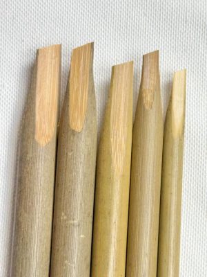 Arabic Farsi Persian Urdu Calligraphy Handmade Bamboo Pen Qalams set of 5 (4mm-8mm) Kalam